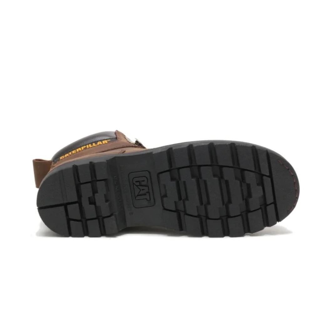 Caterpillar® CAT (Men's 9.5 M) Second Shift™ EH SR Work Boot, Dark Brown - $120 - Picture 5 of 6